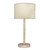 Table Lamp E27 60W 595mm Lime Oak and Off-White