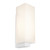 Sconce E27 60W 280mm White and Matte Opal