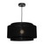 Mizero Pendant Light E27 60W 450mm Black