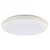 White Oyster Light With Sensor 12W 1056lm IP54 4000K 250mm