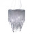 Chrome Chandelier E14 360W 750mm