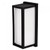 Black Wall Light E27 42W IP65 260mm Made in Italy