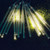 Solar Meteor Lights 10 Warm White Bars for Spike or Wall