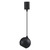 Spherical LED Pendant Light In Black Spotlight Face Dimmable