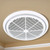 White Next Gen Whisper 325mm High Round Exhaust Fan