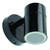 Gloss Black Single Wall Light GU10 IP54