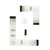 3000K LED Strip Light Kit Waterproof Includes Plug IP65 DIY 2.4 Metres