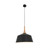 Black Pendant Industrial Style Adjustable Cord 400mm