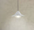 Contemporary Outdoor Pendant Light IP44 White