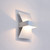Charming LED Refined Interior Wall Light Iron Alum