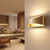 Aluminium LED Wall Light In Gold Finish 732lm 3000K 12W