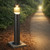 Modern Design Bollard LED  Light In Charcoal 530lm 3000K 8W
