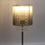 Sophisticated Bedside/Table Lamp Made With Fabric Shade And Crystal-like Design In Chrome Finish E14 40W