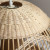 Circular Rattan Pendant Light E27 60W