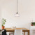 Textured Glass Pendant Light With Chain Suspension In Chrome Finish E27 60W