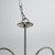 3 Light Chandelier With Prismatic Glass Shade E27 60W