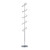 Swirl LED Floor Lamp In Chrome Finish 1000lm 3000K 21W