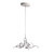 Twisted Design Dimmable LED Pendant Light In White 28W