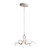 Twisted Design Dimmable LED Pendant Light In White 28W