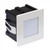 White Square LED Stair or Wall Light IP65 3000K 75lm