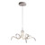 Twisted Design Dimmable LED Pendant Light In White 42W