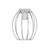 Industrial Design Batten Fix Light With Metal Cage In White Finish B22 60W
