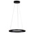 Black Ring LED Pendant Light 900lm 18W