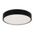 Dimmable LED Ceiling Light Black 750lm 12W