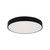 Dimmable LED Ceiling Light In Black 1500lm 24W