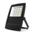 Remote Controlled RGBCW LED Solar Flood Light In Black With Motion Sensor 3280lm 18W IP65