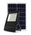 Remote Controlled RGBCW LED Solar Flood Light In Black With Motion Sensor 3280lm 18W IP65
