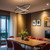 LED Pendant Light In Black 1m With Remote Control 3500lm 3000K 5000K 80W
