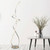 Entwined LED Floor Lamp In Silver Finish 1500lm 3000K 30W