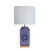 Rectangular Ceramic Lamp Blue And White Table Lamp E27 40W