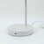 Minimalist Bedside/Table Lamp With USB Port In White Finish E27 60W