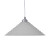 350mm Frost Stepped Pendant Light E27