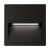 Modern Box LED Step Light Black 30 Degree Beam 4W 12V 3000K IP65