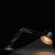 Iconic Design Medium Black E27 Lamp 800mm Reach