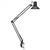 Iconic Design Large Black E27 Clamp Lamp 1065mm Reach