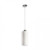 White Tubular Glass Pendant Light E27 60W