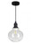 Timeless Classic Design Clear Glass Pendant Light E27 60W