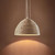 Rattan Shade Pendant Light In Brown