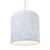 Cylindrical Rattan Shade Pendant Light In Cream