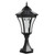 Solar Pillar Light 3.8W Bright With Motion Sensor Lantern Black