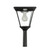 Solar Post Light With Motion Sensor  Inverted Straight Head 350lm IP44 1720mm