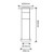 Commercial Strength Solar Bollard Light Black 80cm 200lm IP65
