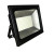 Commercial Grade 50W Solar Flood Light 5000lm IP67 385mm Black BASE