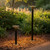 Solar Bollard and Post Light Two-in-one 80cm or 1.8m Aluminium IP65 250lm