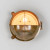 Nautical Antique Brass Bunker Light E27 IP54 40W