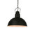 Pendant Light Industrial Style Black Iron 40cm